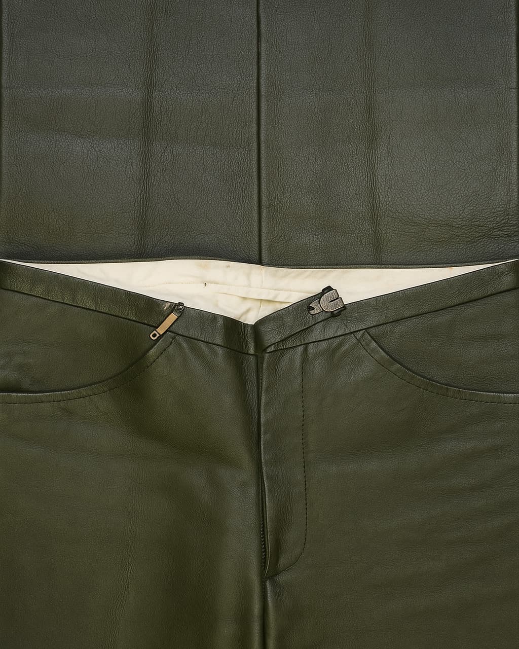 Carol Christian Poell Leather Pants - AW99