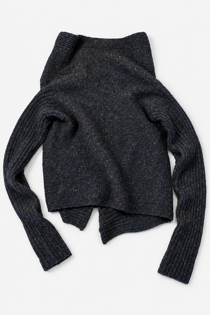 Rick Owens Speckled Cardigan - FW12 "Mountain"