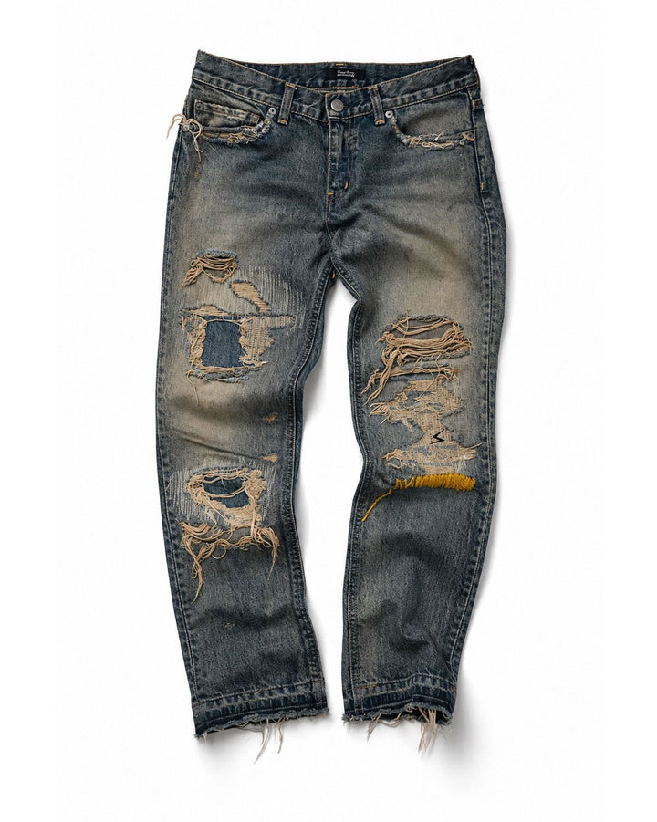 Undercover 68 Yellow Yarn Jeans - SS10