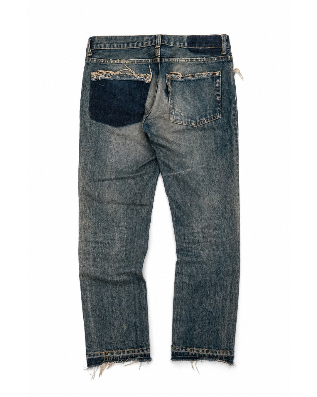 Undercover 68 Yellow Yarn Jeans - SS10