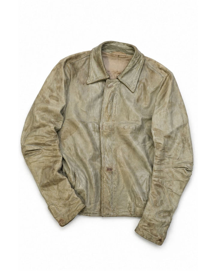 Carol Christian Poell Flesh Scarstitch Leather Jacket - SS08 "Off Scene"