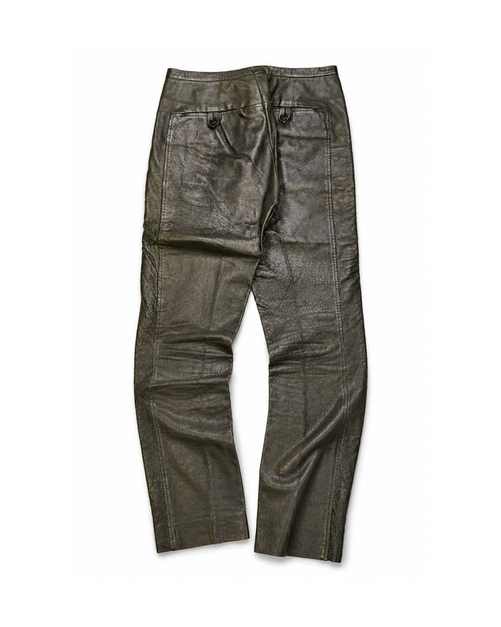 Carol Christian Poell Leather Pants - AW99