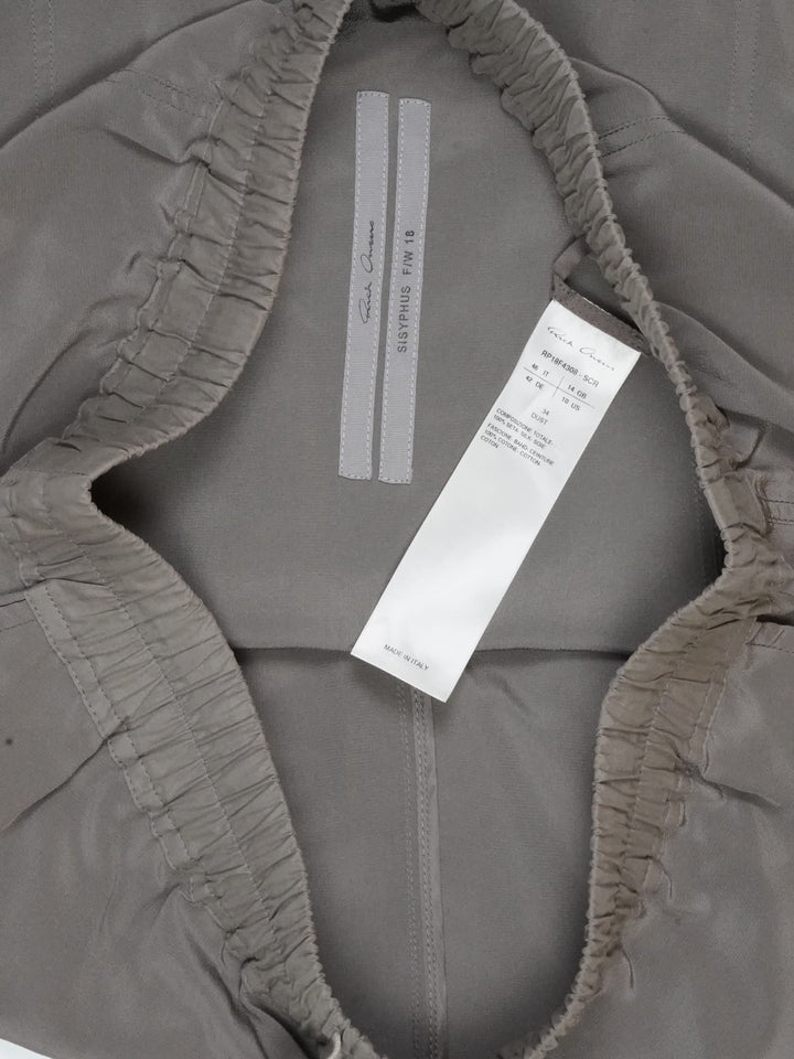 Rick Owens Silk Pod Shorts - FW18 "Sisyphus"