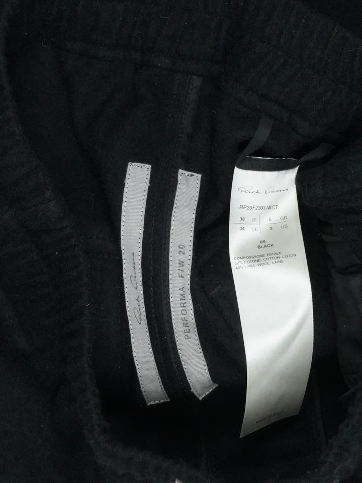 Rick Owens Wool Pod Shorts - FW20 "Performa"