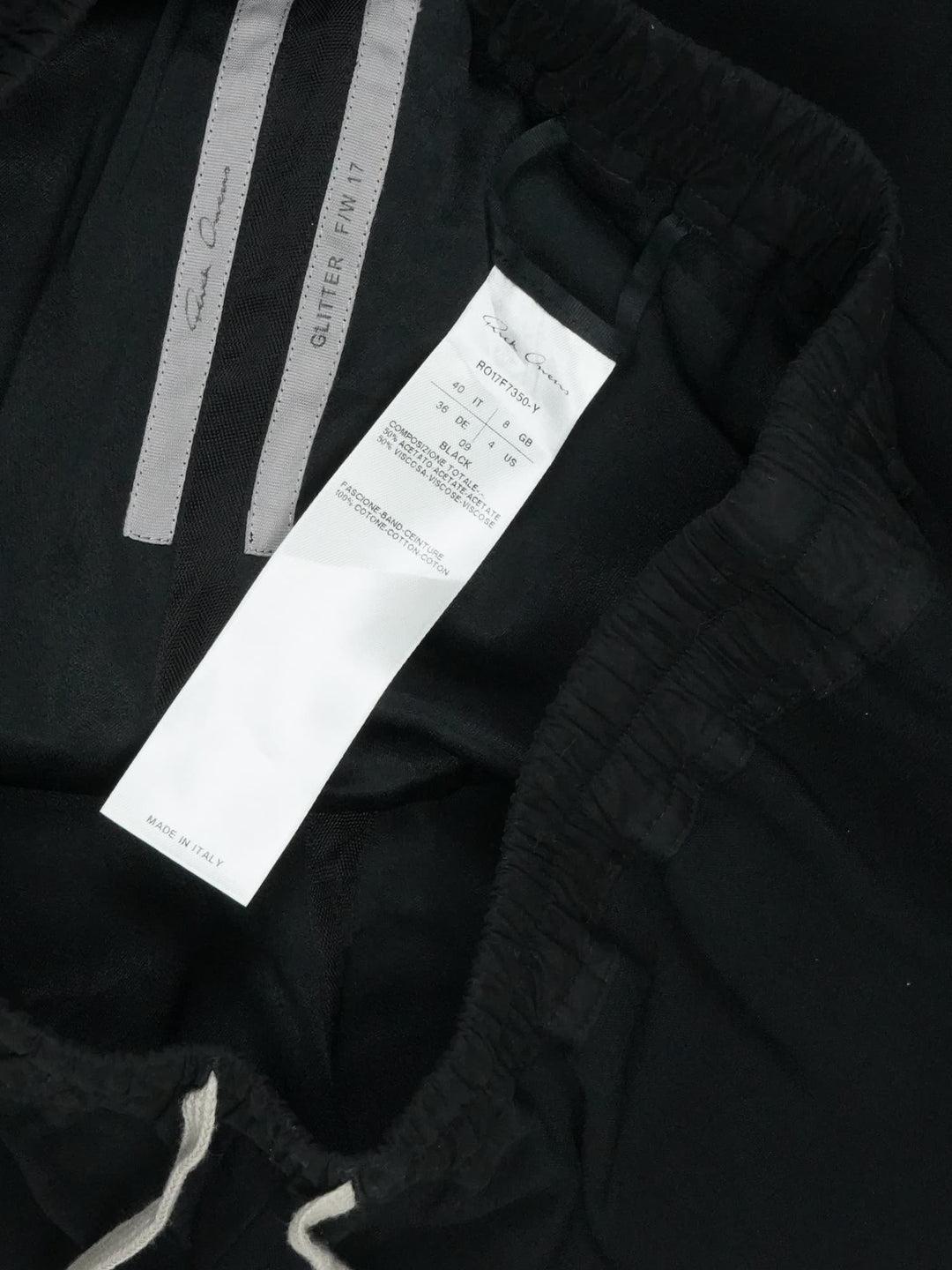Rick Owens Shorts - FW17 "Glitter"