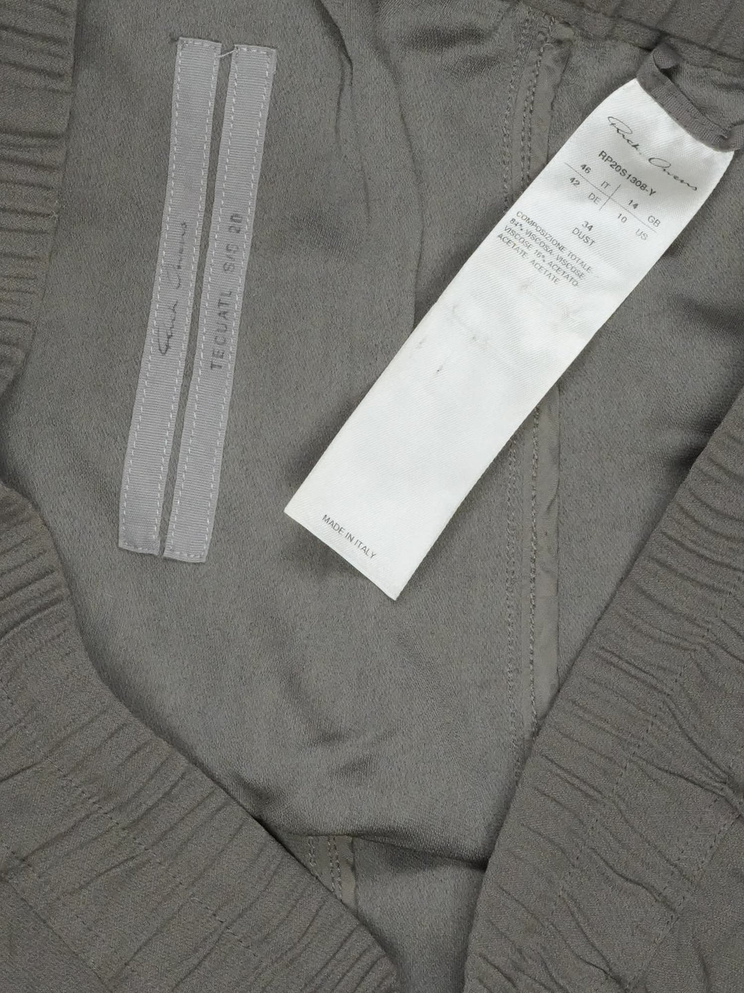 Rick Owens Pod Shorts - SS20 "Tecuatl"