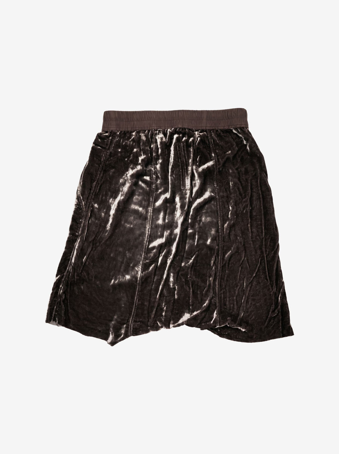Rick Owens Velvet Pod Shorts - FW18 "Sisyphus"