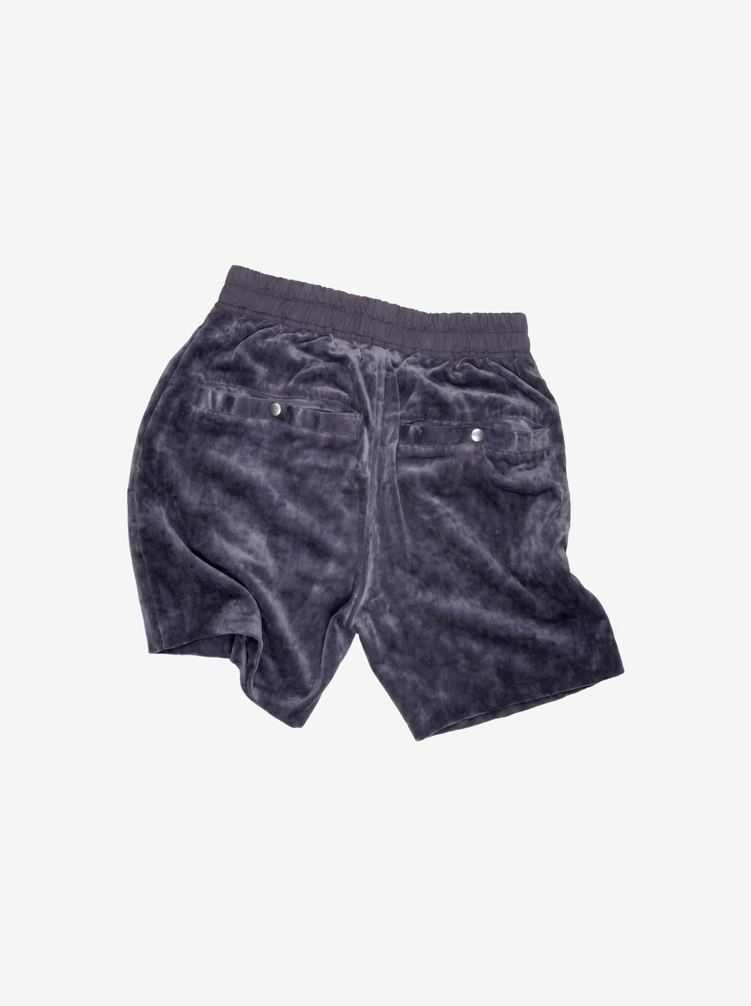 Rick Owens Velvet Bela Shorts - FW21 "Gethsemane"
