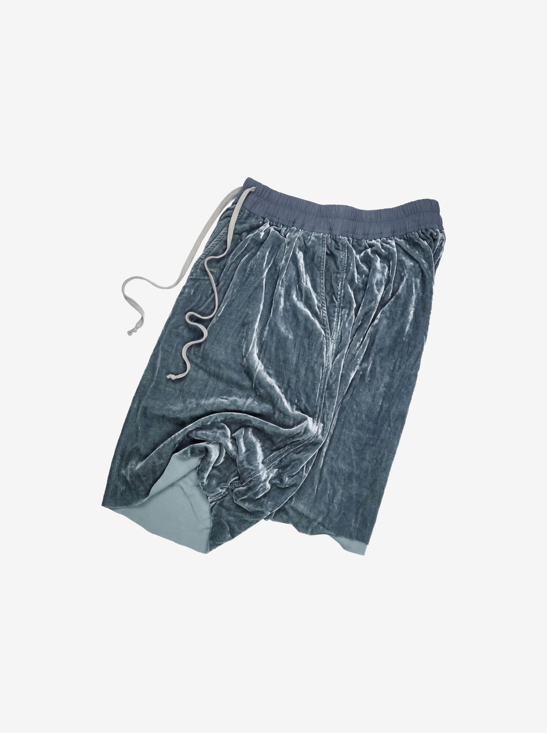 Rick Owens Velvet Pod Shorts - FW19 "Larry"