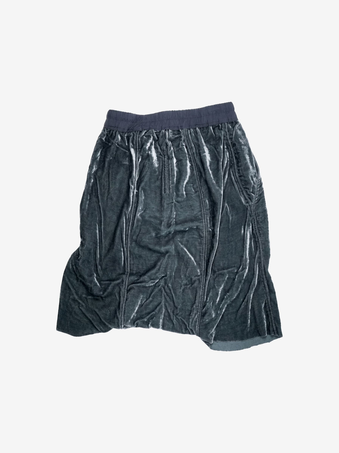Rick Owens Velvet Pod Shorts - FW19 "Larry"