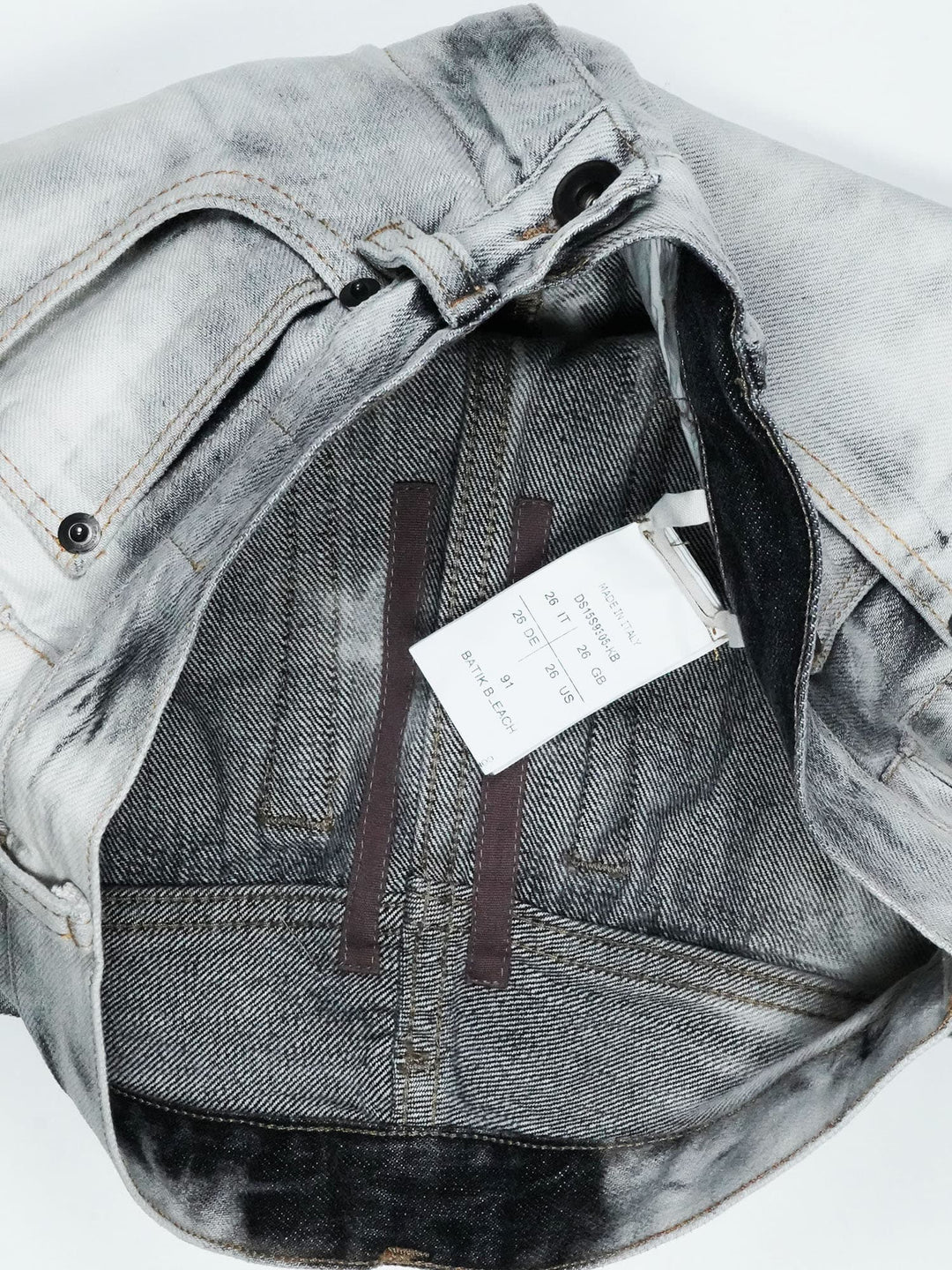 Rick Owens Bleached Shorts - SS15 "Faun"