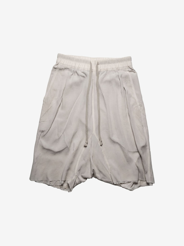 Rick Owens Silk Pod Shorts - SS21 "Phlegethon"