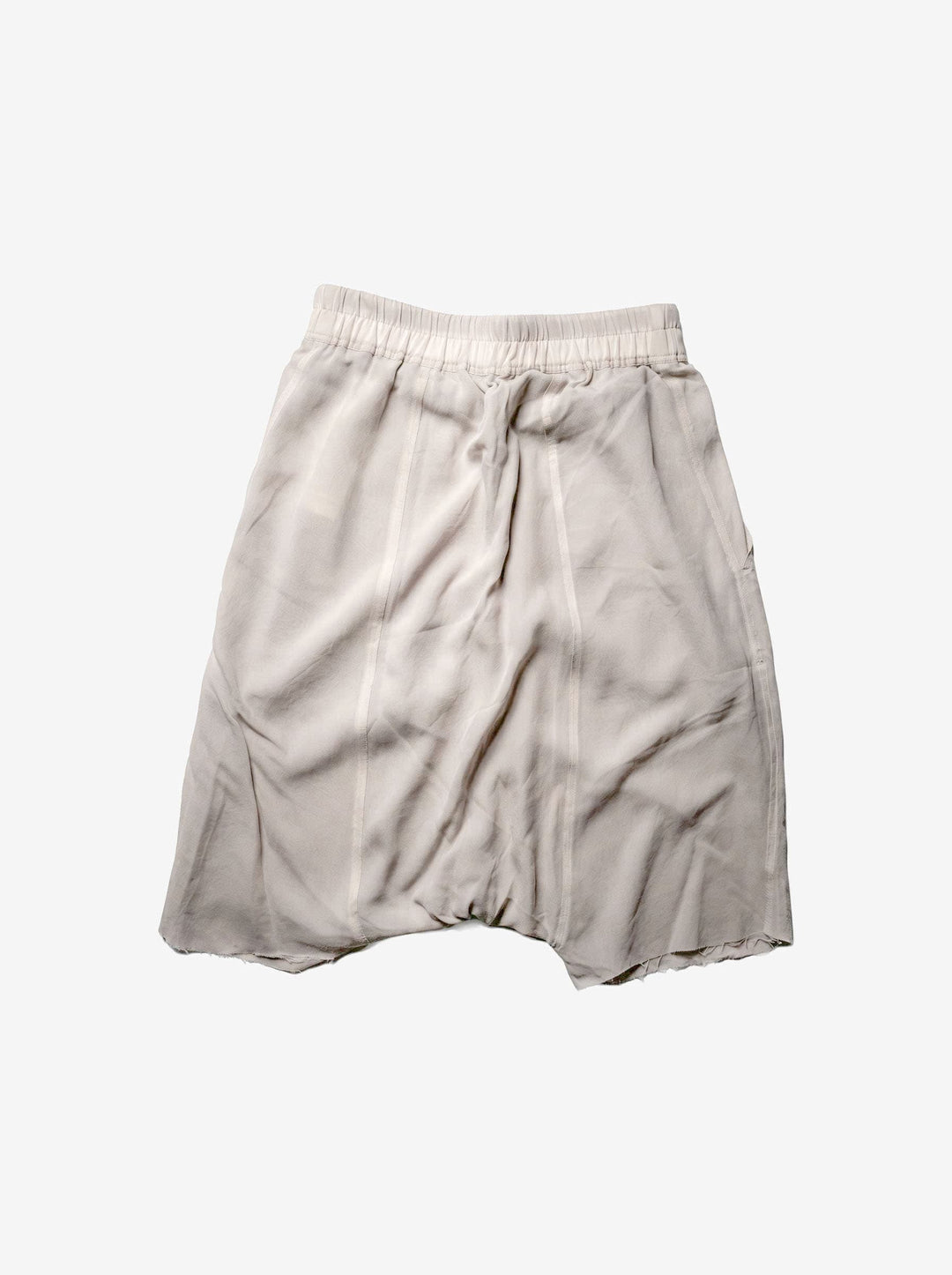 Rick Owens Silk Pod Shorts - SS21 "Phlegethon"