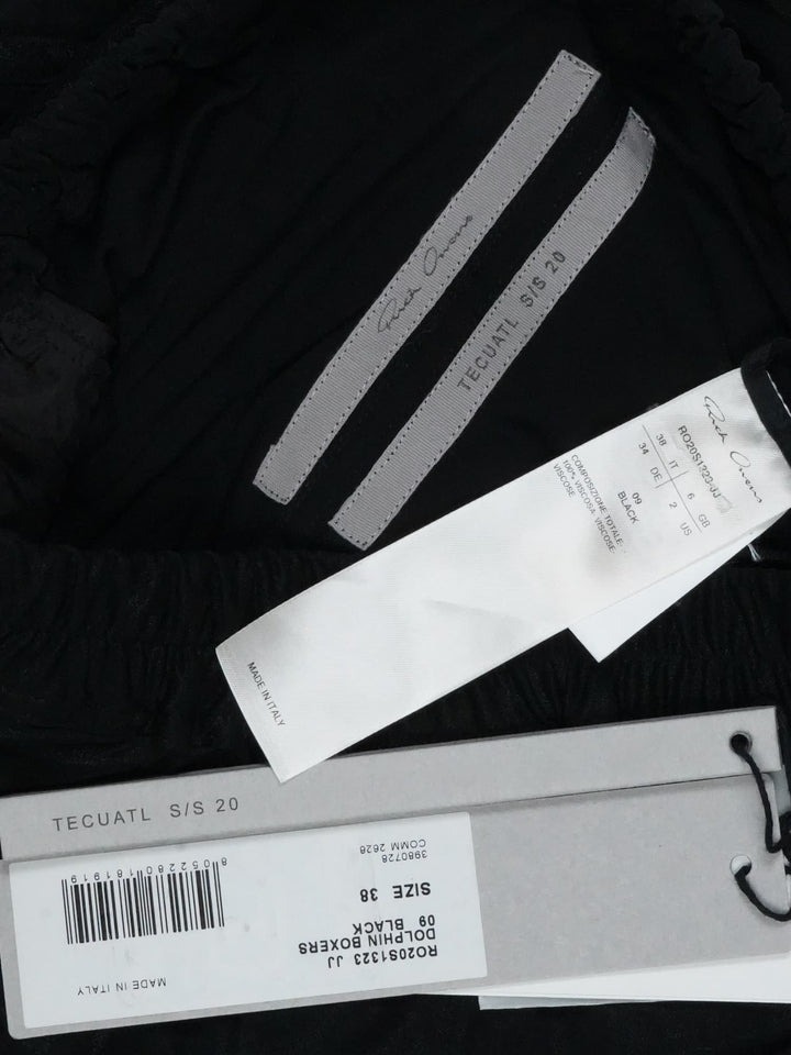 Rick Owens Waxed Boxer Shorts - SS20 "Tecuatl"