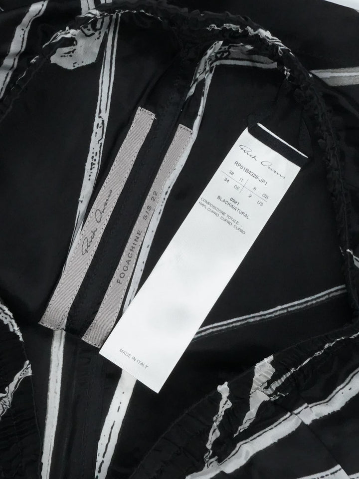 Rick Owens Geometric Boxer Shorts - SS22 "Fogachine"