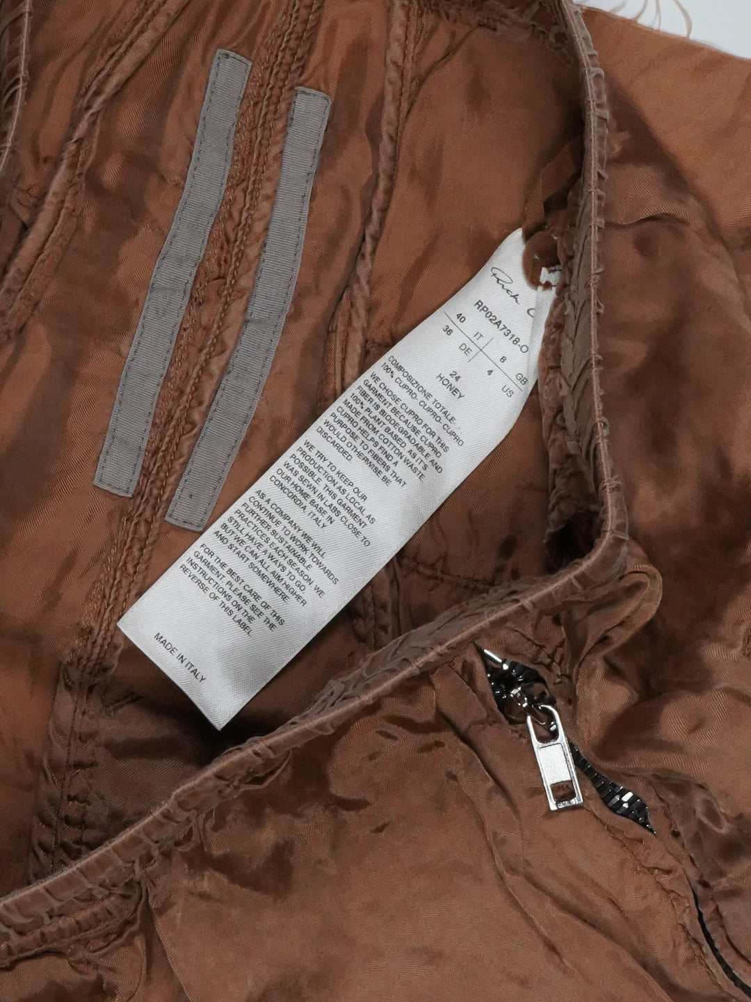 Rick Owens Bela Boxer Shorts - FW21 "Gethsemane"