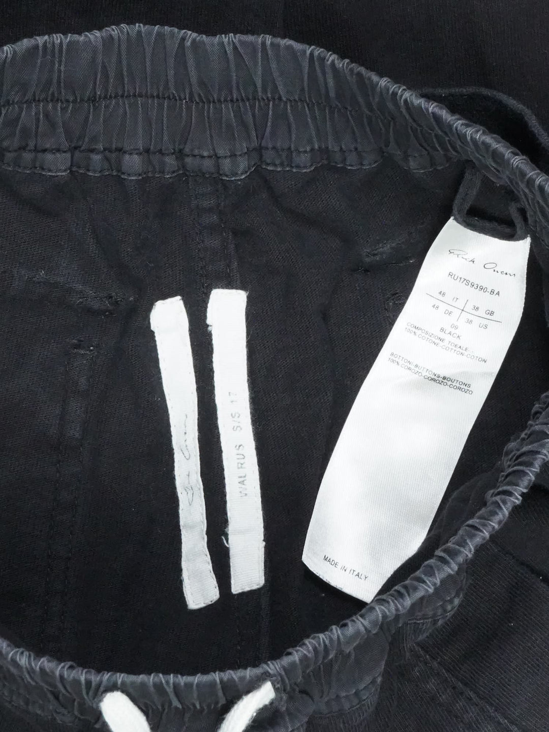 Rick Owens Cargo Jogger Sweatpants - SS17 "Walrus"