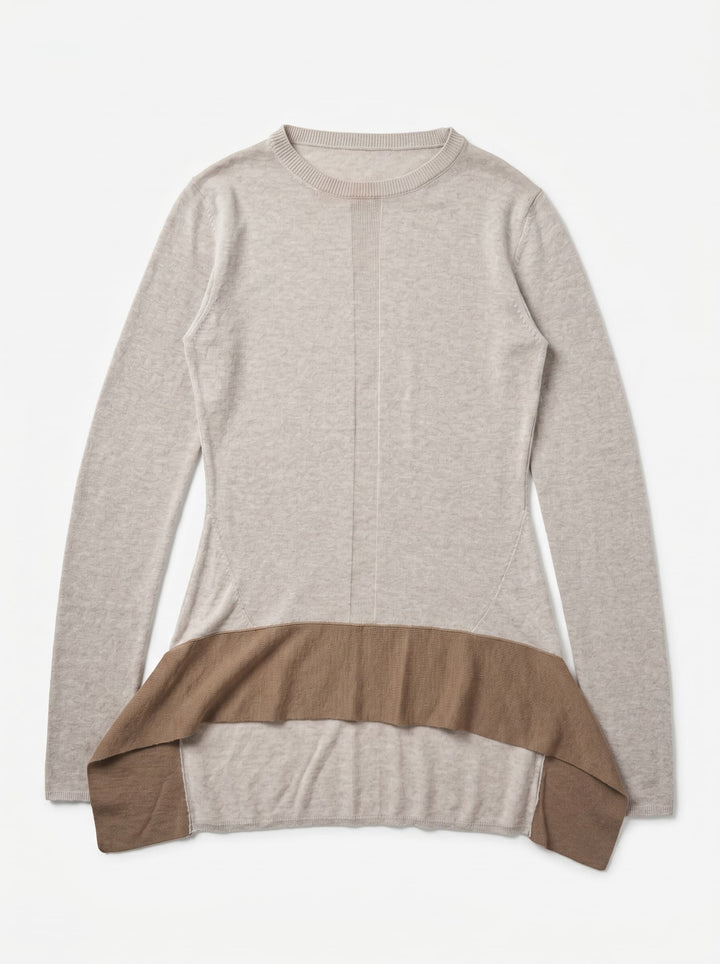 Rick Owens Asymmetrical Sweater - SS20 "Tecuatl"