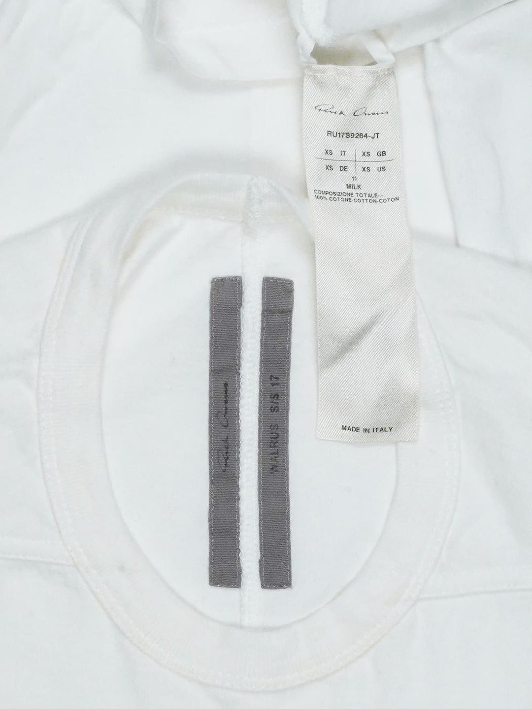 Rick Owens Level Tee - SS17 "Walrus"