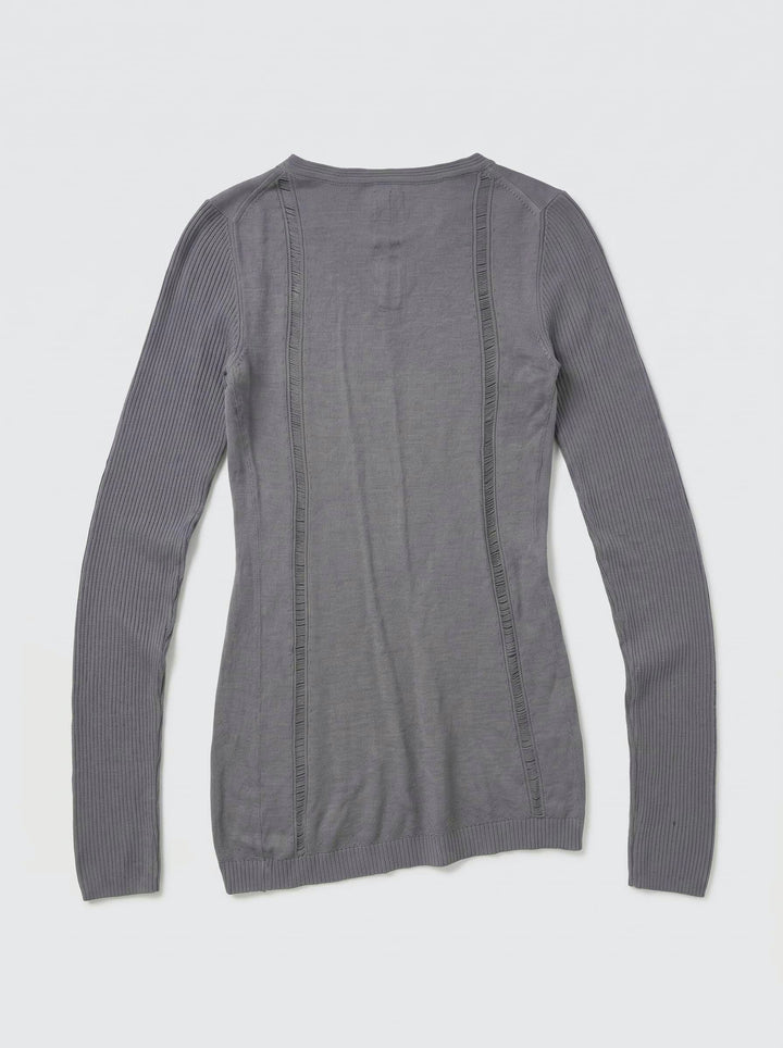 Rick Owens Distressed Long Sleeve Top - SS13 "Island"