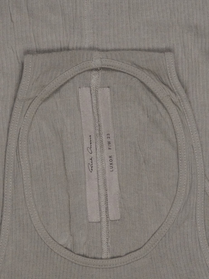 Rick Owens Ribbed Tank Top - FW23 "Luxor"