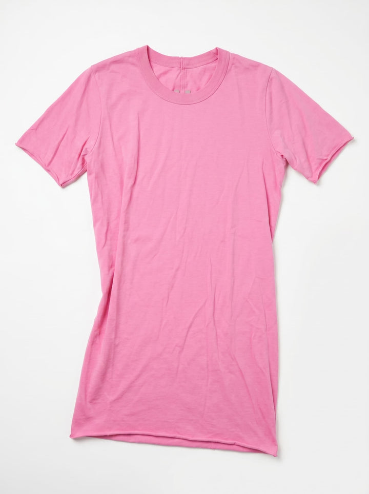 Rick Owens Pop Pink Level Tee - SS21 "Phlegethon"