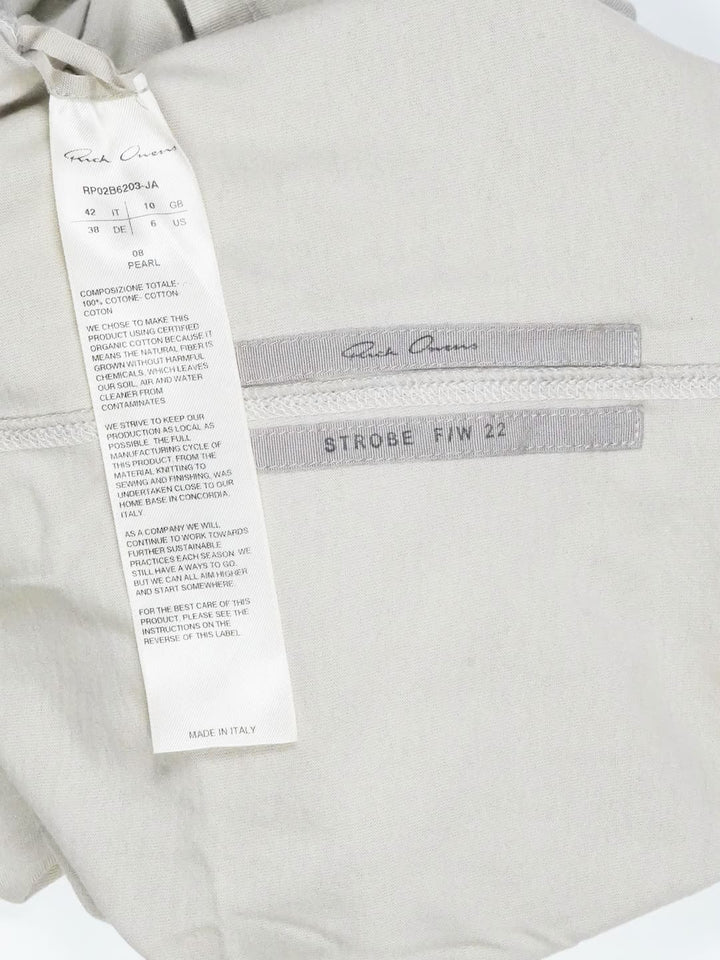 Rick Owens Level Tee - FW22 "Strobe"