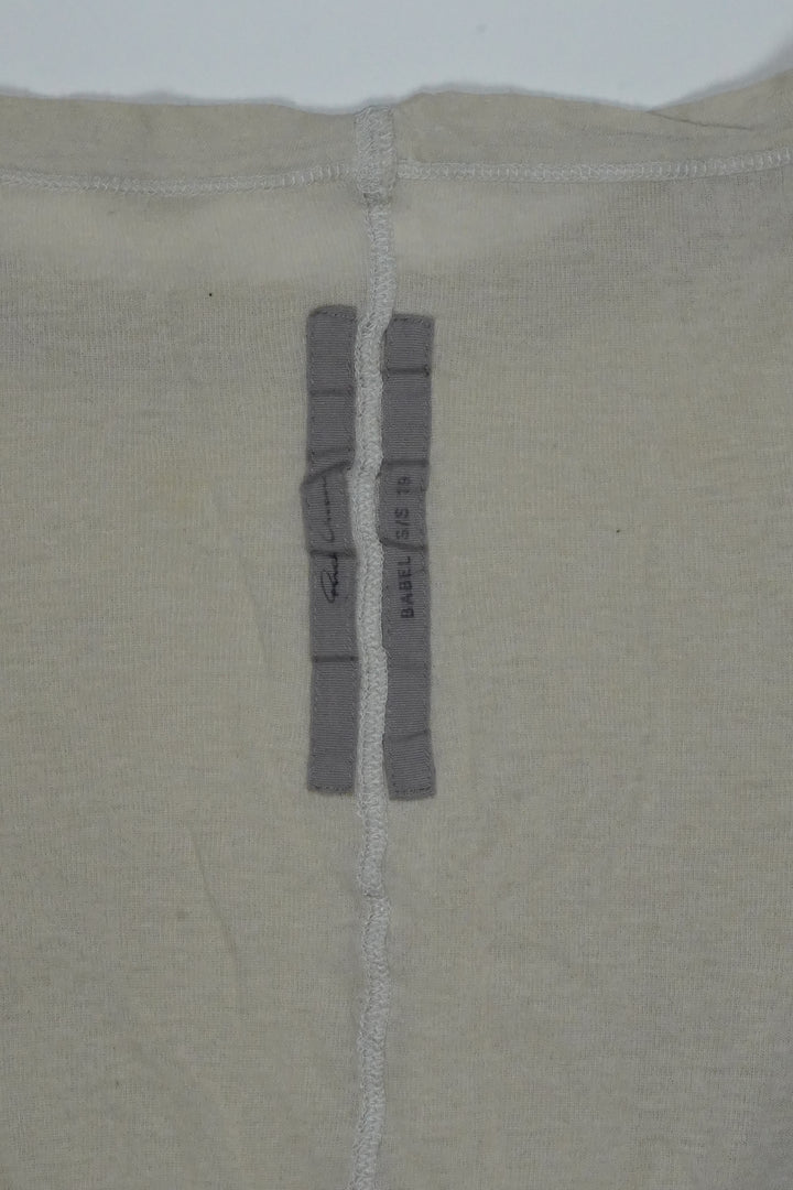 Rick Owens Distressed Long Sleeve - SS19 "Babel"