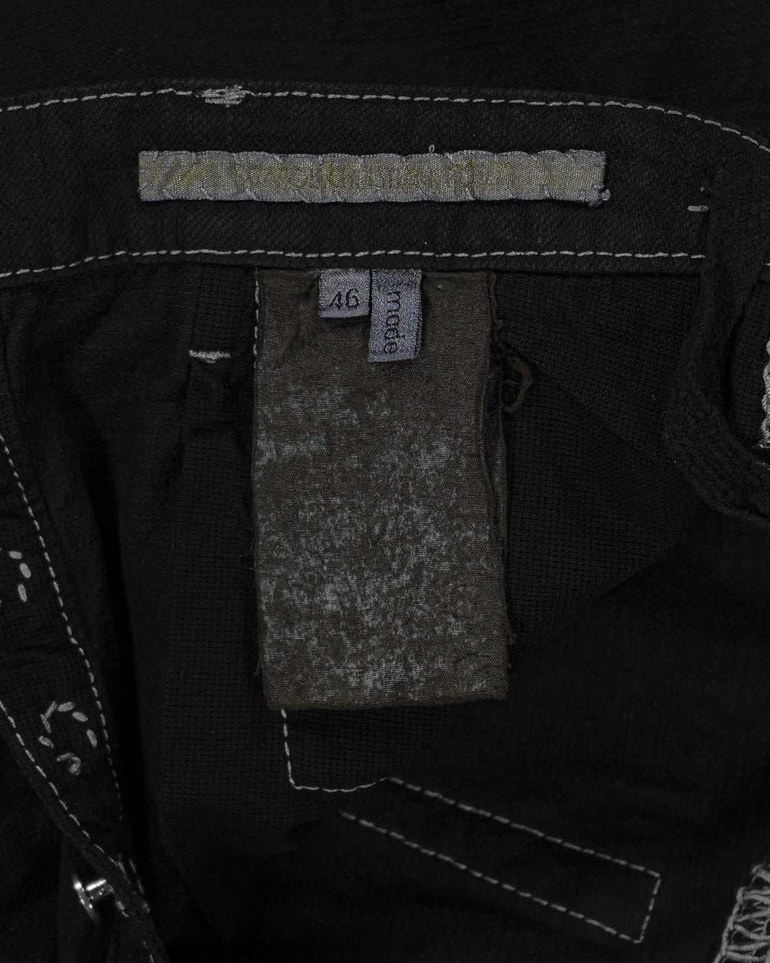 Carol Christian Poell Overlock J-Cut Jeans - SS07 “Paranoid” (JM/2251 KIT-W/1)