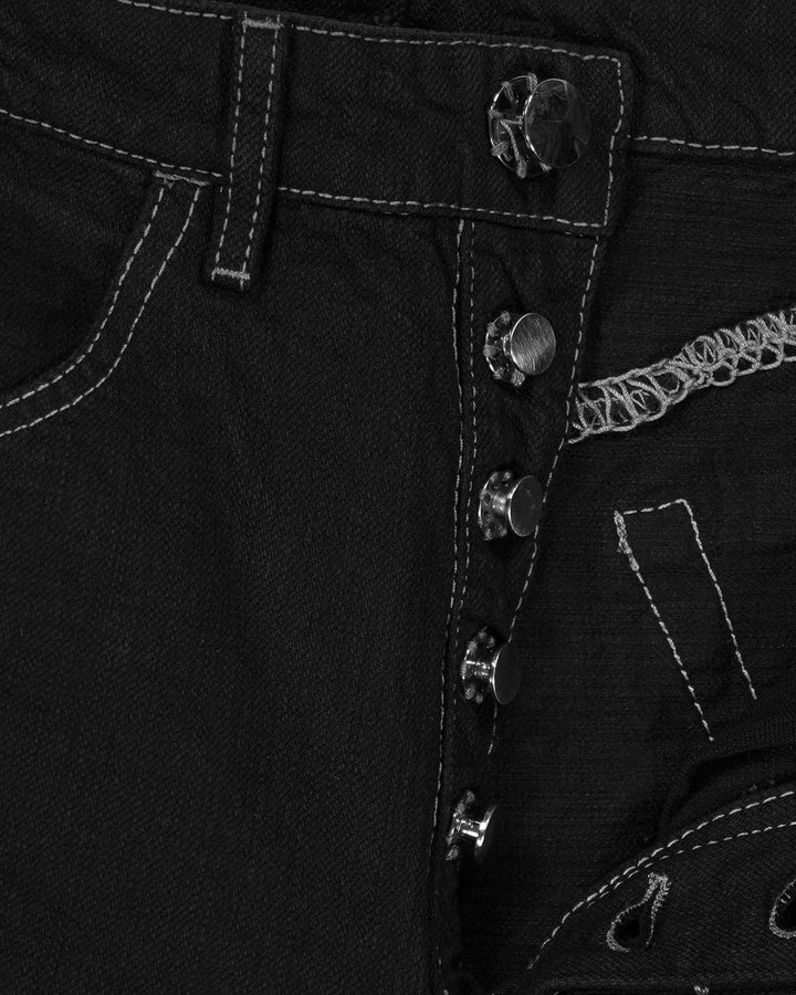 Carol Christian Poell Overlock J-Cut Jeans - SS07 “Paranoid” (JM/2251 KIT-W/1)