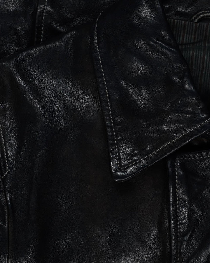 Carol Christian Poell Scarstitch Leather Jacket - FW05 "On Demand"