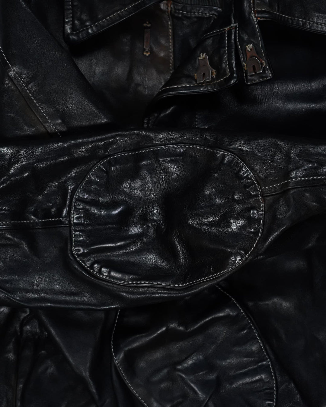 Carol Christian Poell Scarstitch Leather Jacket - FW05 "On Demand"