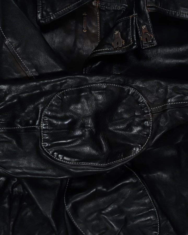 Carol Christian Poell Scarstitch Leather Jacket - FW05 "On Demand"