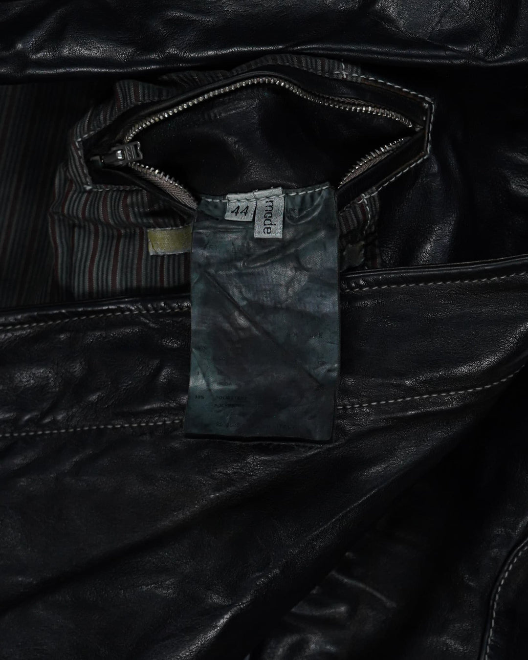 Carol Christian Poell Scarstitch Leather Jacket - FW05 "On Demand"