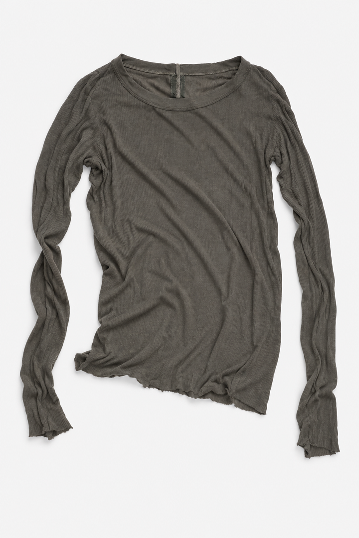 Rick Owens Ribbed Long Sleeve - SS06 "Tungsten"