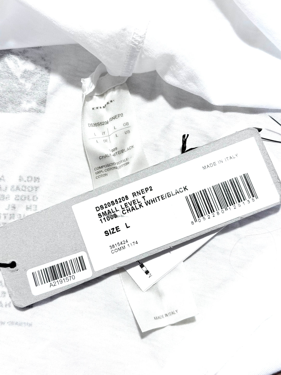Rick Owens "Affliction" Tee - SS20 "Tecuatl"