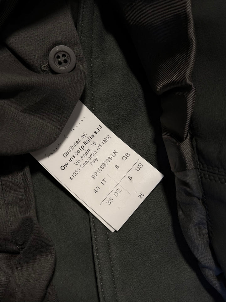Rick Owens Shrunken Biker Jacket - SS16 "Cyclops"