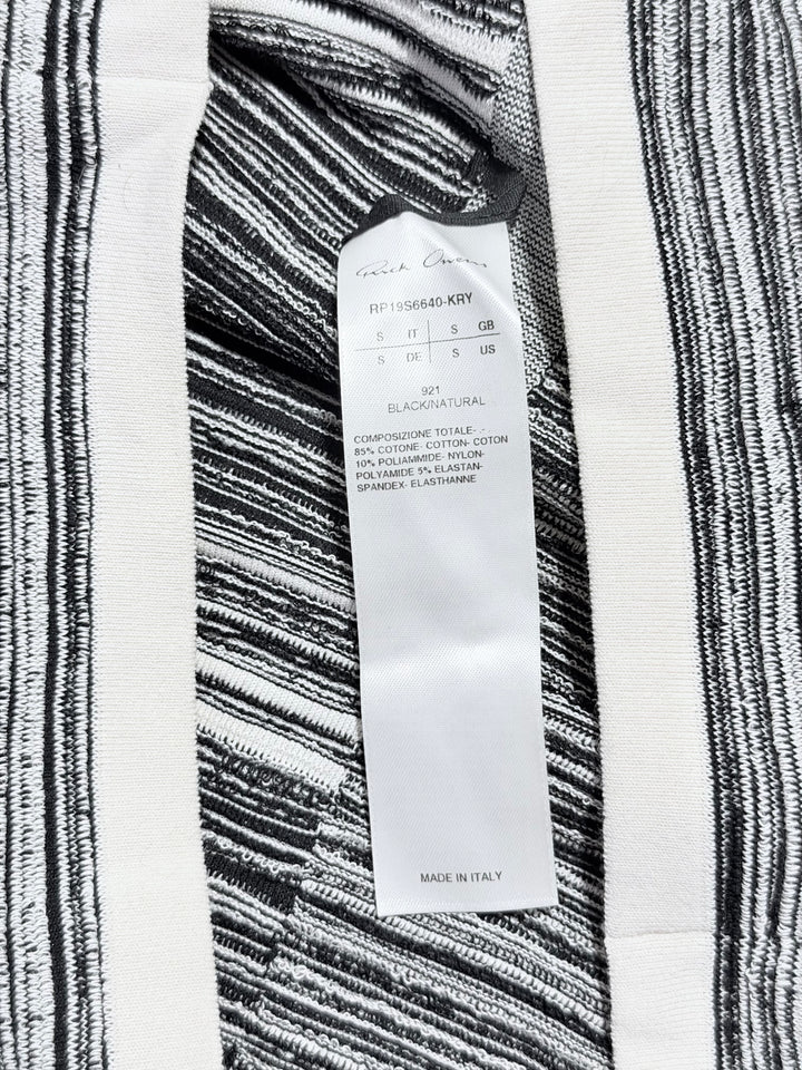 Rick Owens Striped Cutout Sweater - SS19 "Babel"