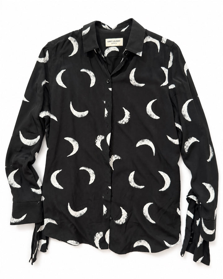 Saint Laurent Half Moon Shirt - SS16