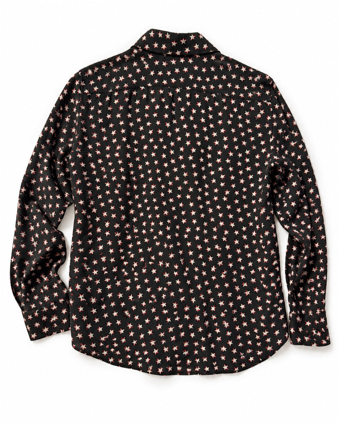 Saint Laurent Silk Psychedelic Star Shirt - SS18