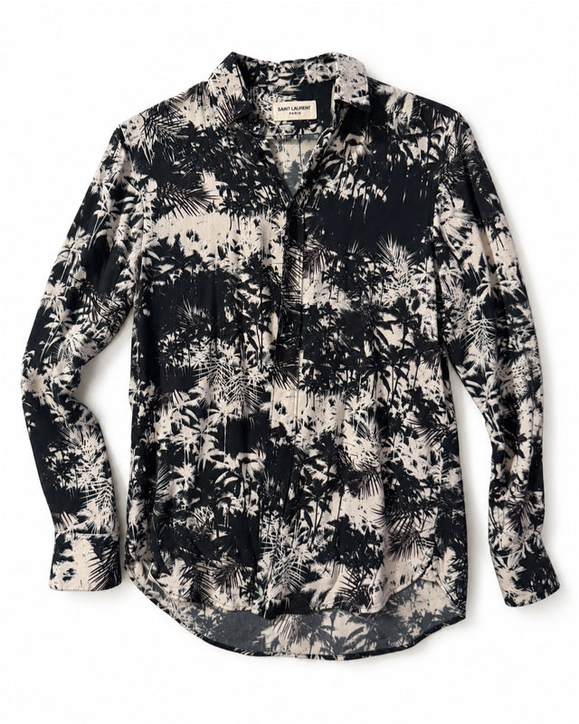 Saint Laurent Palm Tree Shirt - SS16