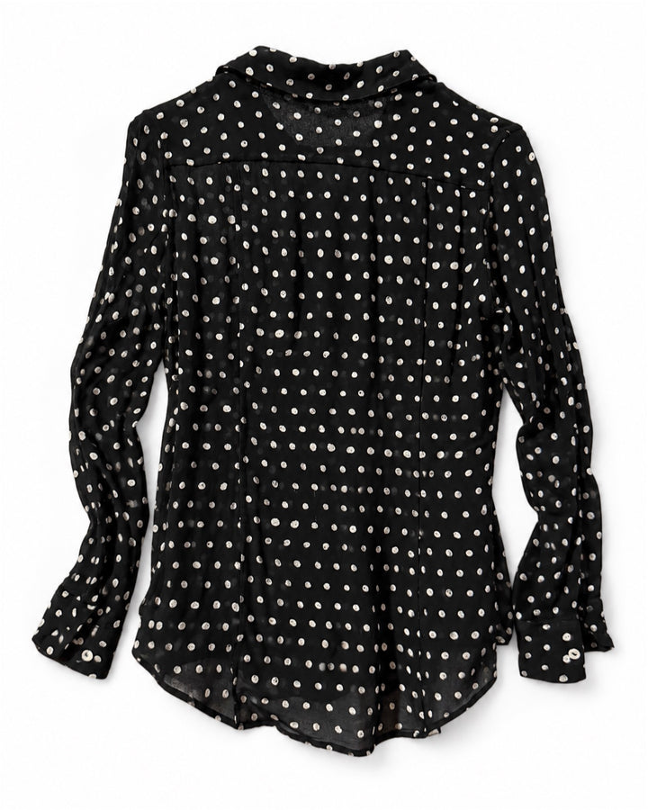 Saint Laurent Polka Dot Shirt - FW17