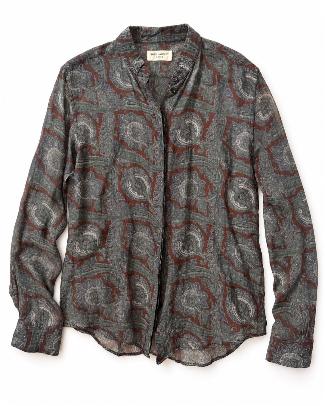 Saint Laurent Paisley Shirt - SS18