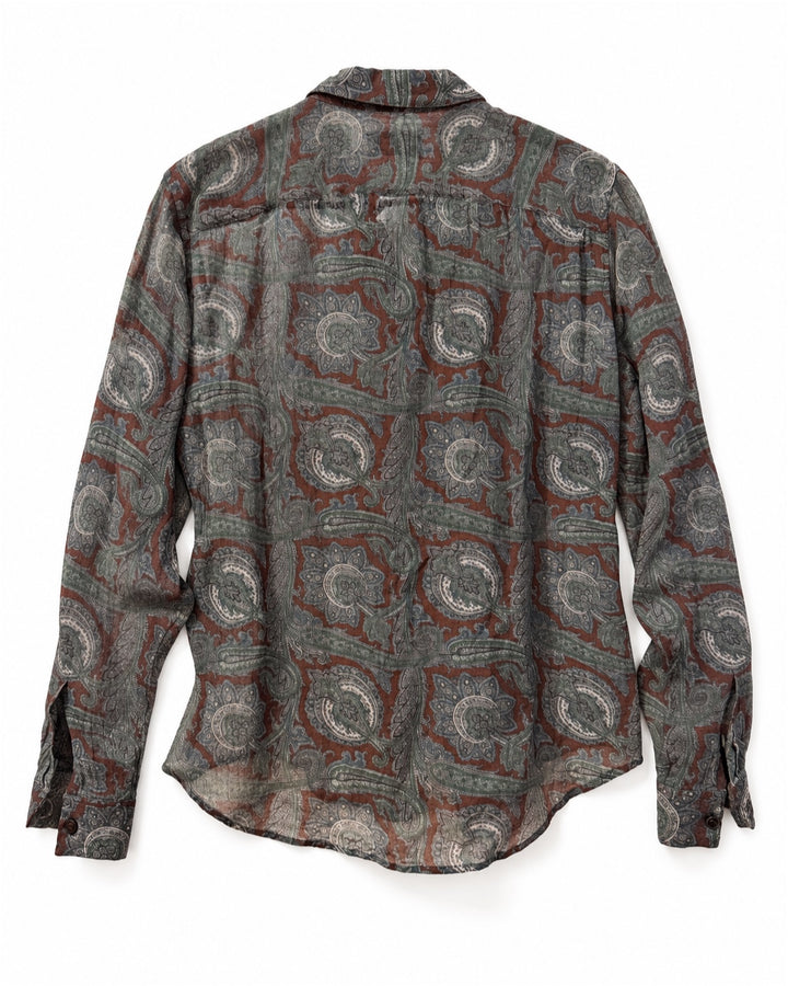 Saint Laurent Paisley Shirt - SS18