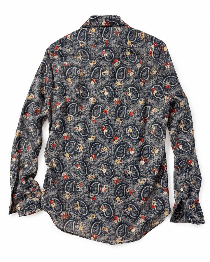 Saint Laurent Paisley Shirt - SS15 "Psych Rock"