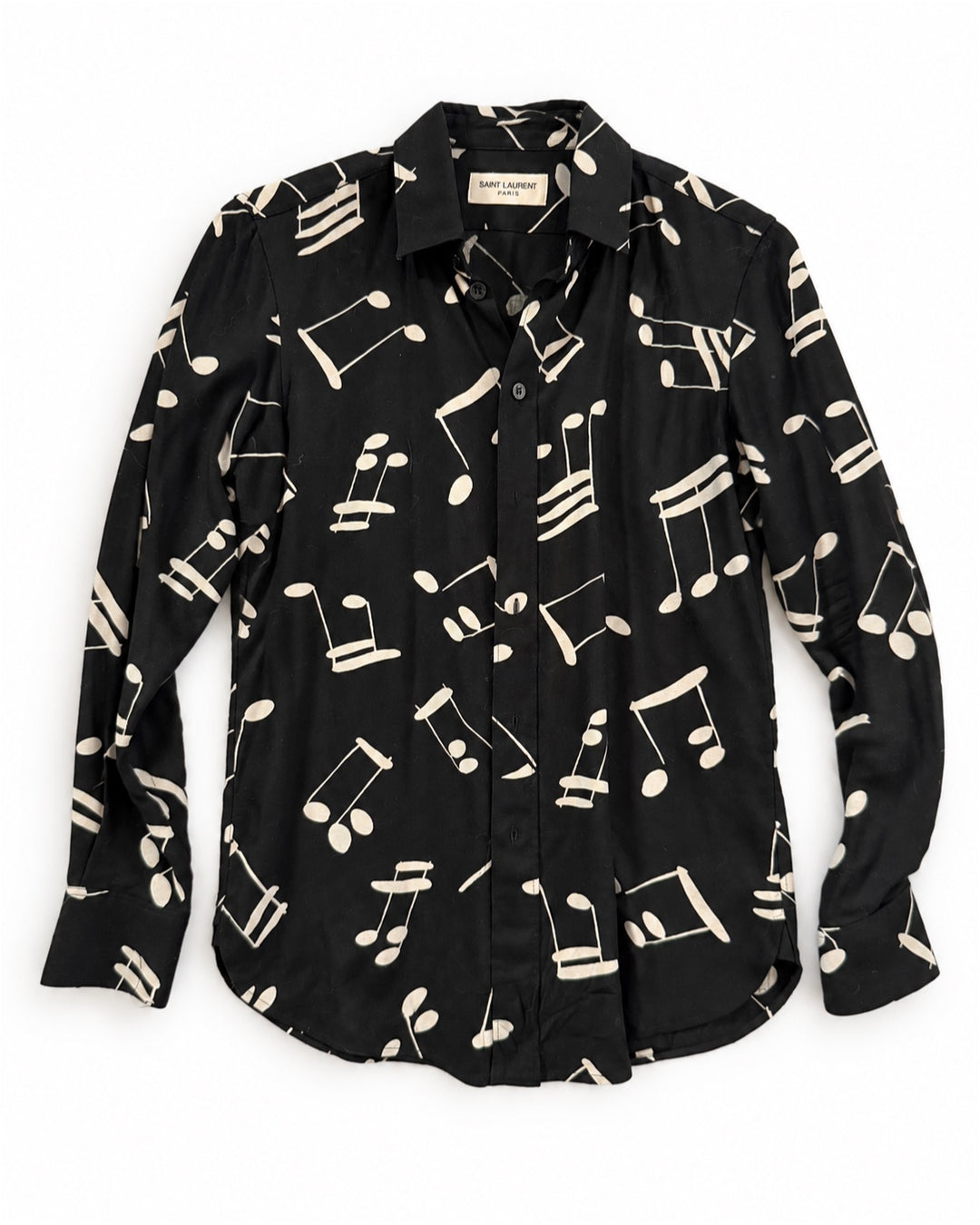 Saint Laurent Music Note Shirt - FW16