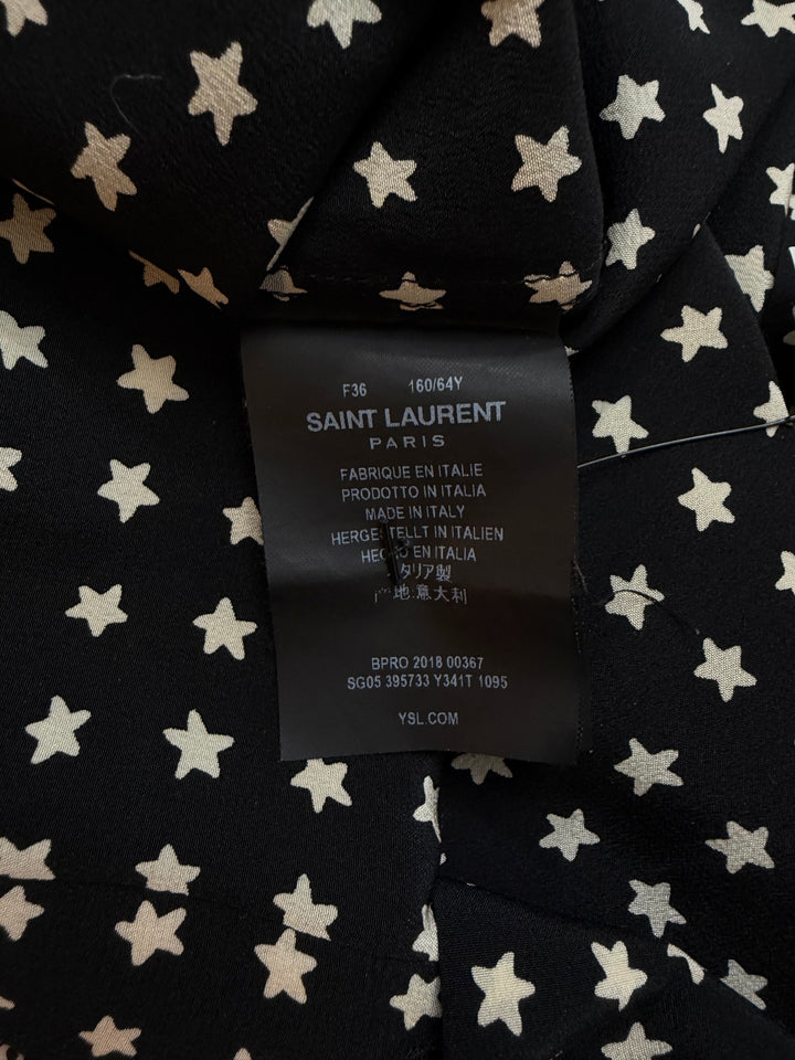 Saint Laurent Silk Star Shirt - SS19