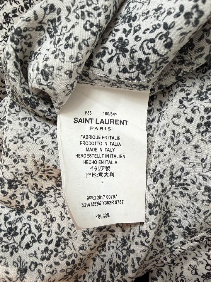 Saint Laurent Abstract Floral Shirt - SS18