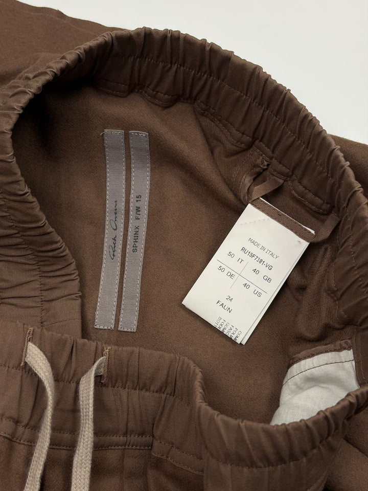 Rick Owens Wool Pod Shorts - FW15 "Sphinx"