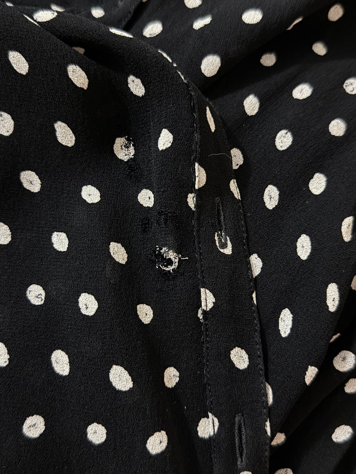 Saint Laurent Polka Dot Shirt - FW17